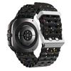 Marine Band Für Samsung Galaxy Watch 7 ultra 47mm Sport Silikon Armband Strap Galaxy Watch ultra Strap 47 Leuchtend Zubehör