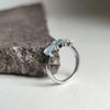 Silver Ring with Natural Topaz 1.6ct, Product Weight 2.76 Gr (2179559)