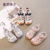 Size 26-37, Children's Sports Sandals 2025 Summer New Girls Hollow Boys Outdoor Beach Shoes Summer