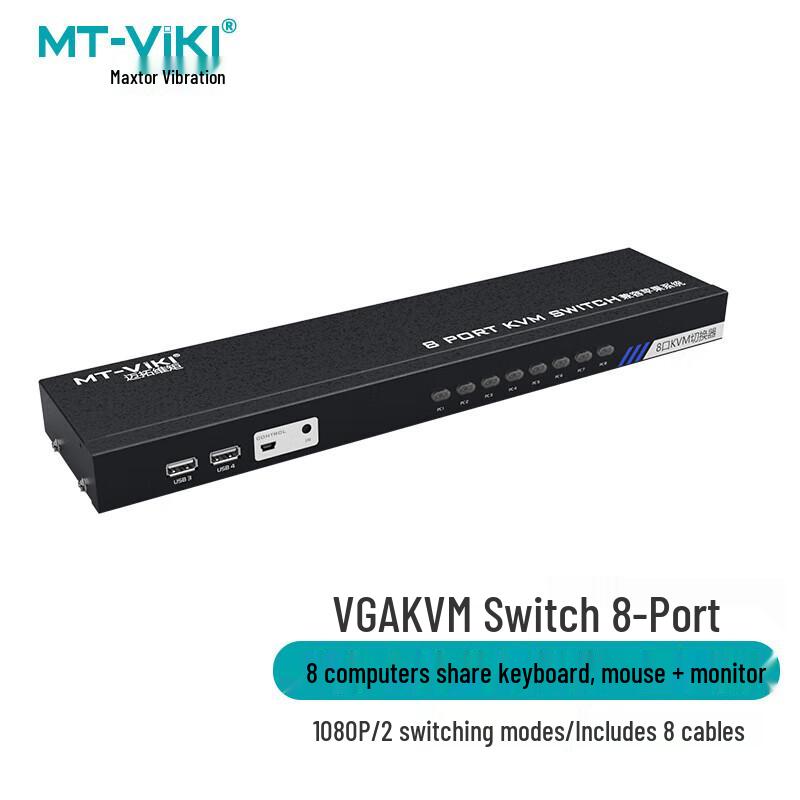 

MT-viki 8-Port VGA KVM Switch