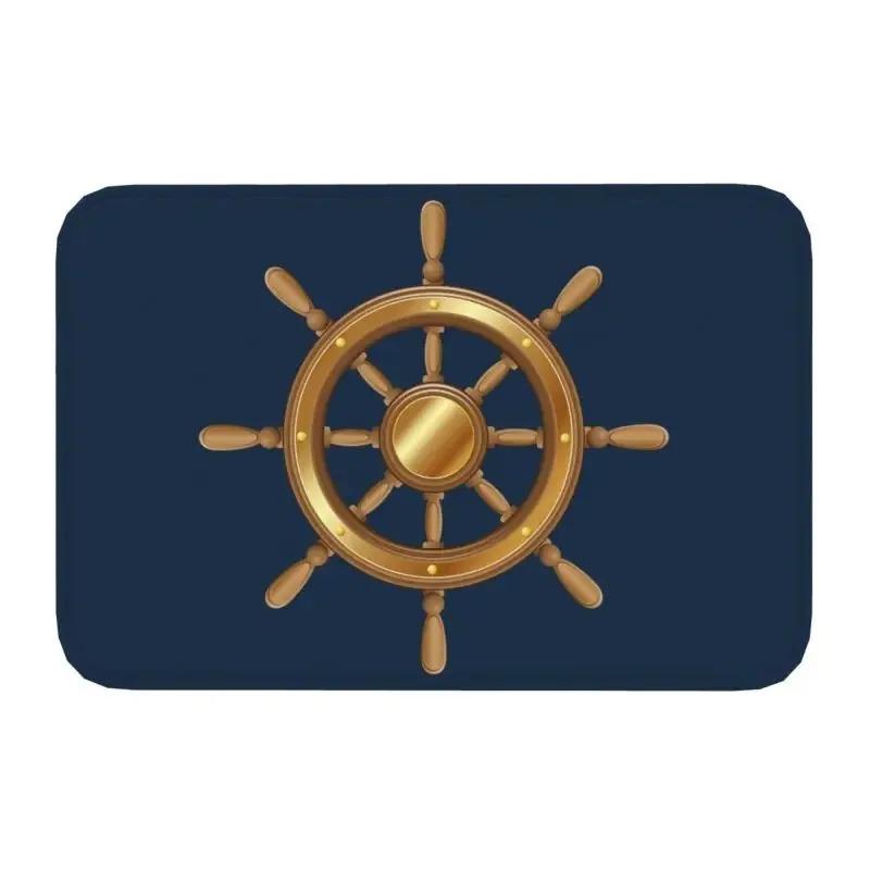 1pc Christmas Tree Pattern Door Mat , Holiday Indoor and Outdoor Rear Front Door Welcome Mat Winter Door Mat.