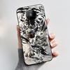 For Nokia 5.3 INS Aesthetic Black For Nokia 5.4/Nokia 3.4 Shockproof Jelly Cover Coconut Tree Pattern Anti-Scratch Soft Shell