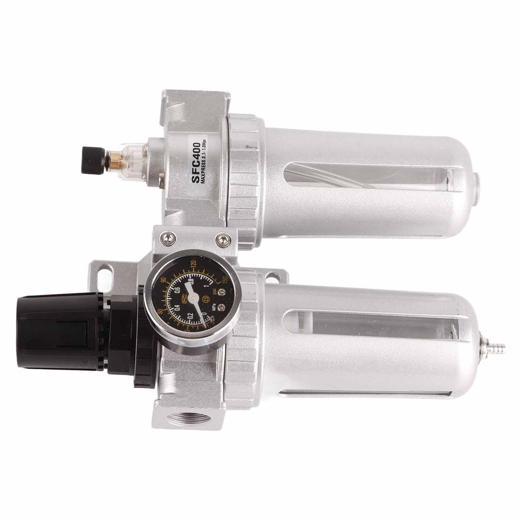 Air Filter Water Trap Set Source Processor Pressure Regulator Pneumatic Component Oil Separator