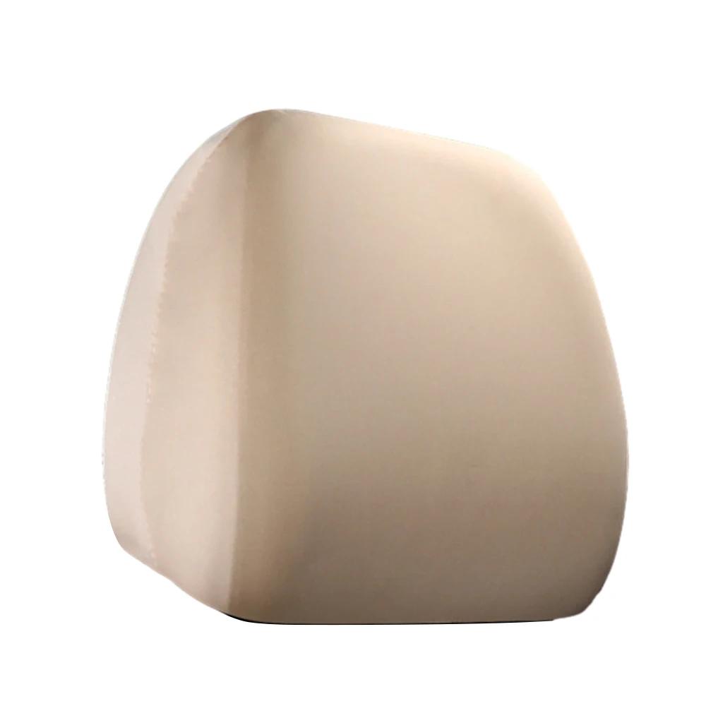 Universal Car Seat Headrest Pillowcase Elastic Neck Pillow Cover Dustproof Car Interior Accessories Pillow Neck Rest Cushion
