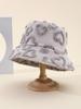 Love Plush Bucket Hat Three-dimensional Printing Pot Hat Men and Women with The Same Thickened Warm Versatile Hat