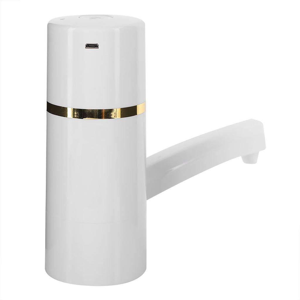 1x Wireless Rechargeable Bottle Drinking Water Electrical Pump Portable Dispenser USB (White)