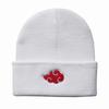  Beanies Women Autumn Winter Warm Hat Anime Akatsuki Cosplay Red Cloud Embroidery Caps For Men Knitted Bonnet Unisex