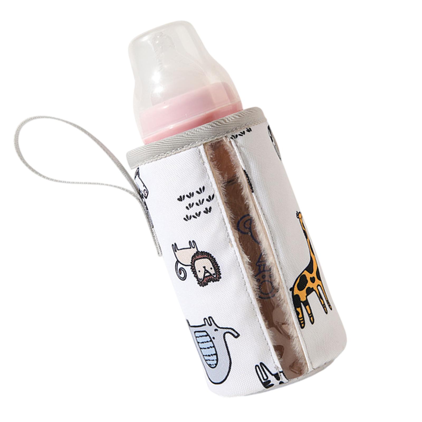 

Теплая накидка для детской бутылочки для кормления, изоляционный рукав для детской бутылочки, протектор для бутылочки для молока, чехол для сохранения тепла бутылочек, моющийся L