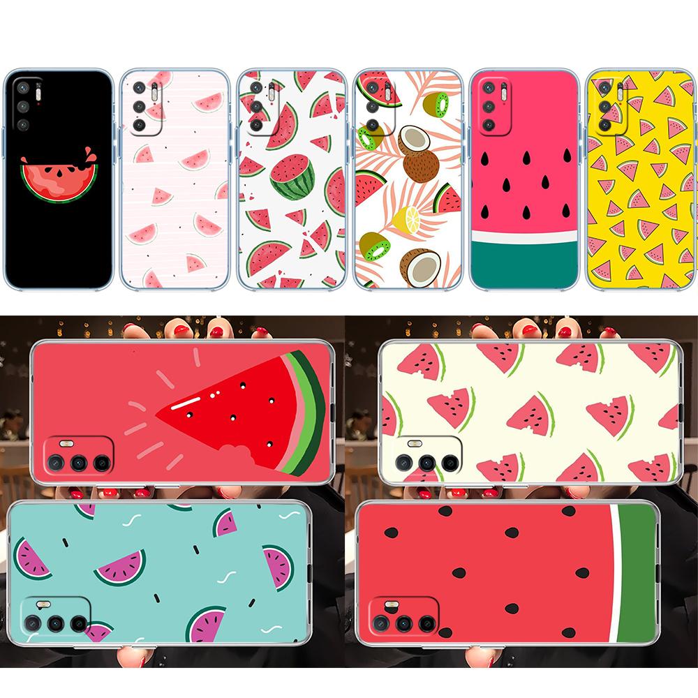 PP14 Cartoon Fruit Watermelon Phone Case for Motorola Moto G40 G04 G05 One Ace Action Fusion + Plus Hyper Macro Vision Zoom