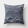 Rainbow Starry Sky Moon Fantasy Pattern Throw Pillow Cover With Short Plush Print For Living Room Sofa Decoration Cushion Cover