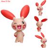 Pokemon Figure Toys Anime Sylveon Rayquaza Arceus Dawn Wings Necrozma Figurine Plusle Minun Latias PVC Model Dolls Gifts Kids