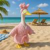 Porch Goose Funny Halloween Yard Bathrobe - Autumn/Winter Velvet Holiday Style