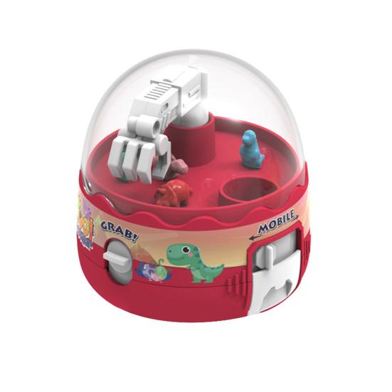 

Мини-машина для когтей динозавра с 8 маленькими игрушками-динозаврами, забавные подвижные суставы, координация рук и глаз, детские призы в виде динозавров, игра с когтями, подарки для малышей красный