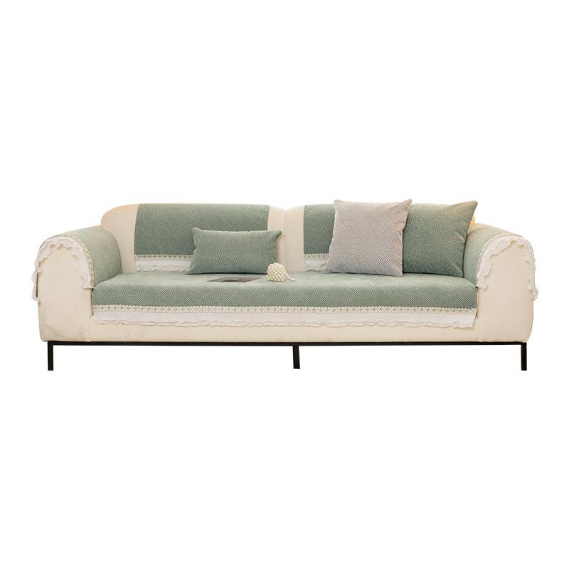 Light Luxury High-End Chenille Sofa Cushion, All-Season Non-Slip Seat Cushion, Sofa Cover, Cloth Cover, Backrest Towel