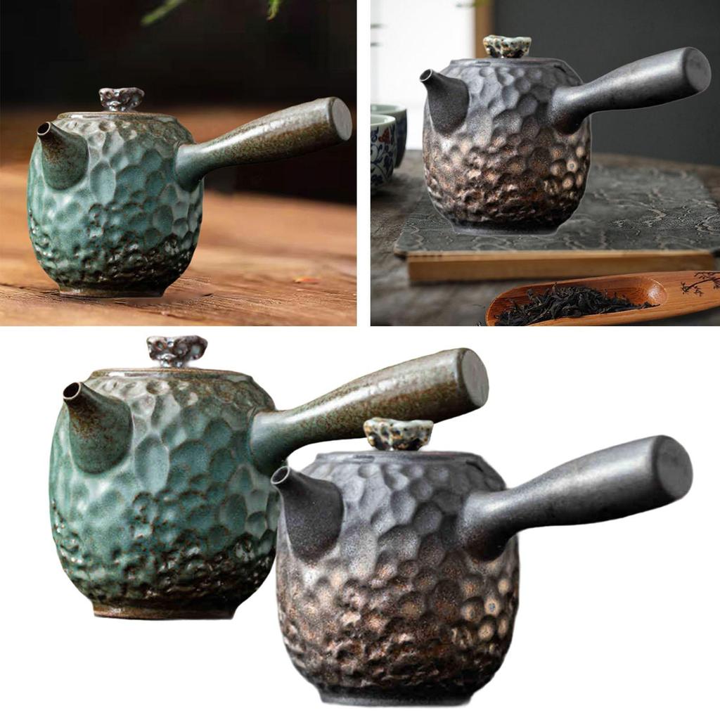 Kung Fu Tea Set with Tea Filter Ceramic Milk Jug Housewarming Gifts Tea Infuser for Office Travel Kitchen Indoor Outdoor Picnic