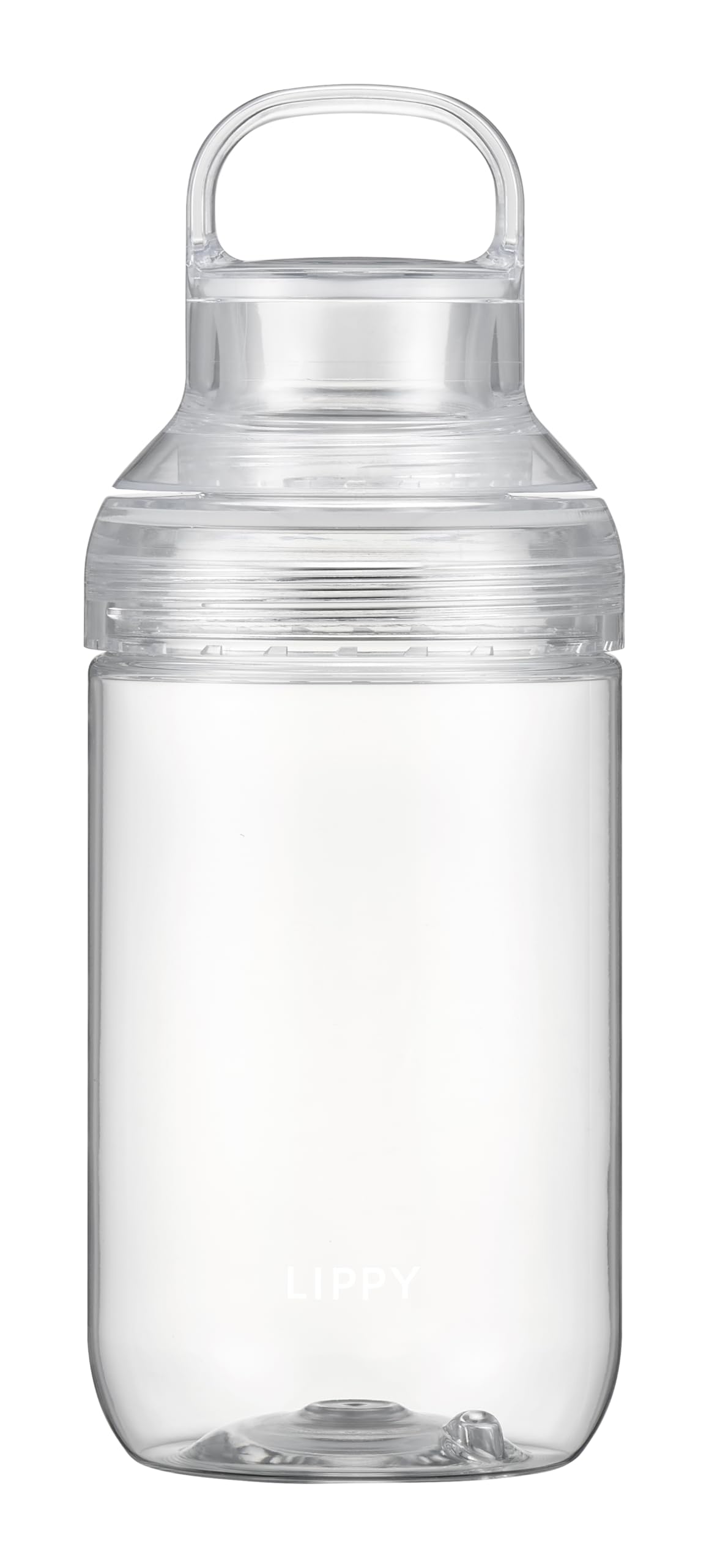 

OSK LIPPY Water Made in Easy to with Handle and Room Temperature BC-700 Bottle, 700ml, Clear, Japan, Clean, Gasket, Lightweight,