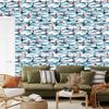 Painted sailboats at sea wallpaper for living room and bedroom 50x1000