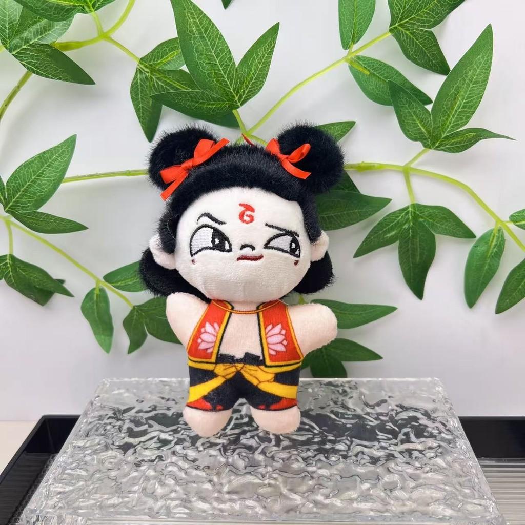 

Чжа Нэ Демон Ребенок Плюшевая Игрушка Брелок Подвеска Домашний Декор Кукла Pp Подарок Хлопок Side Eye