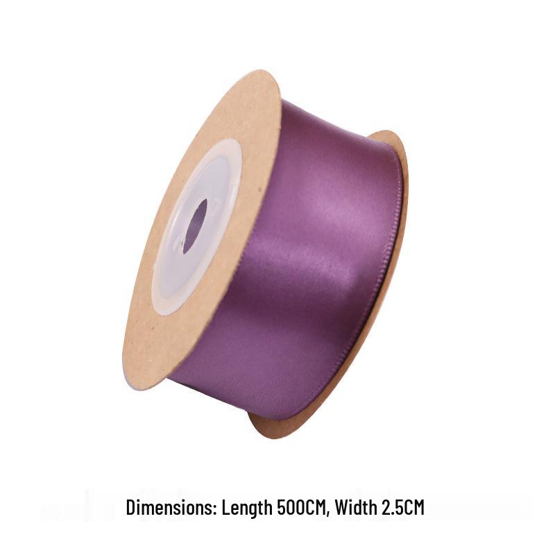 Double-Sided Woven Silk Ribbon for Gift Boxes and Decorations