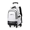 School Bag Roller Student Backpack 6 Wheels ZRY5203