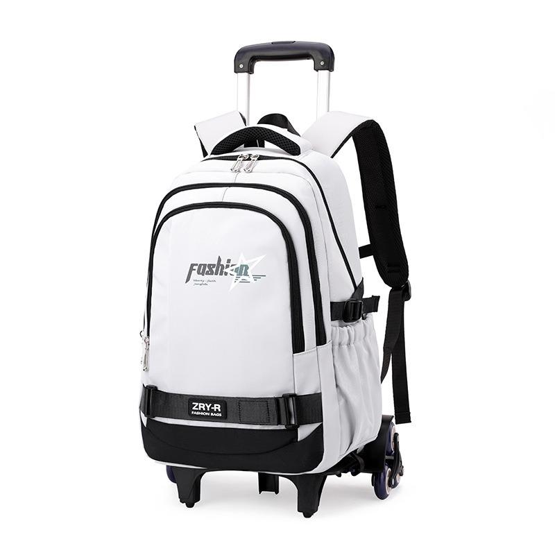 School Bag Roller Student Backpack 6 Wheels ZRY5203