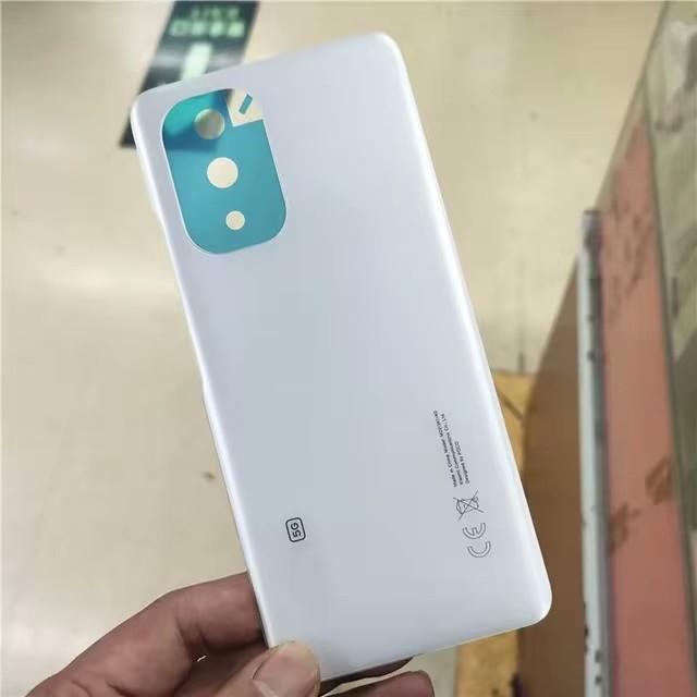 Für Xiaomi Poco F3 5G Glas Rückseite Akkuabdeckung Ersatz Gehäuserückseite Tür