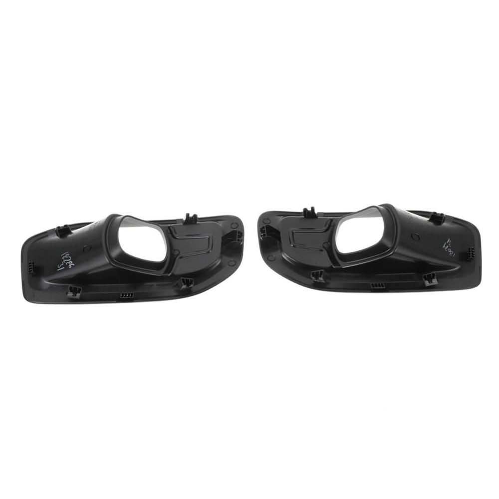 LH+RH Fog Light Trim Bezel 68449341AA For Ram 2500-5500 2019 2020 2021 2022 2023