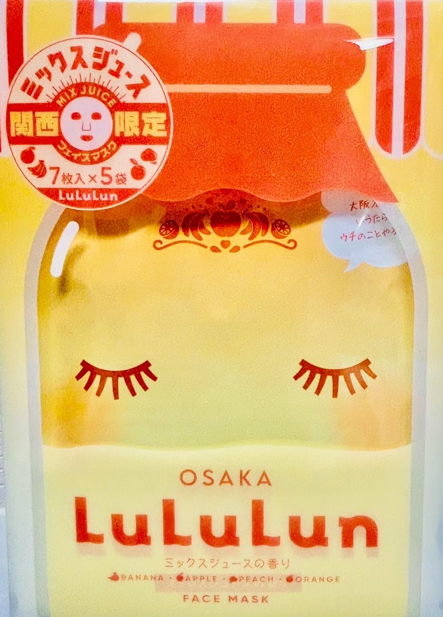 

Kansai Limited OSAKA Смешанный аромат сока Lulurun Osaka 7 штук x 5 пакетов Местный ограниченный товар [Traveling LuLuLun]