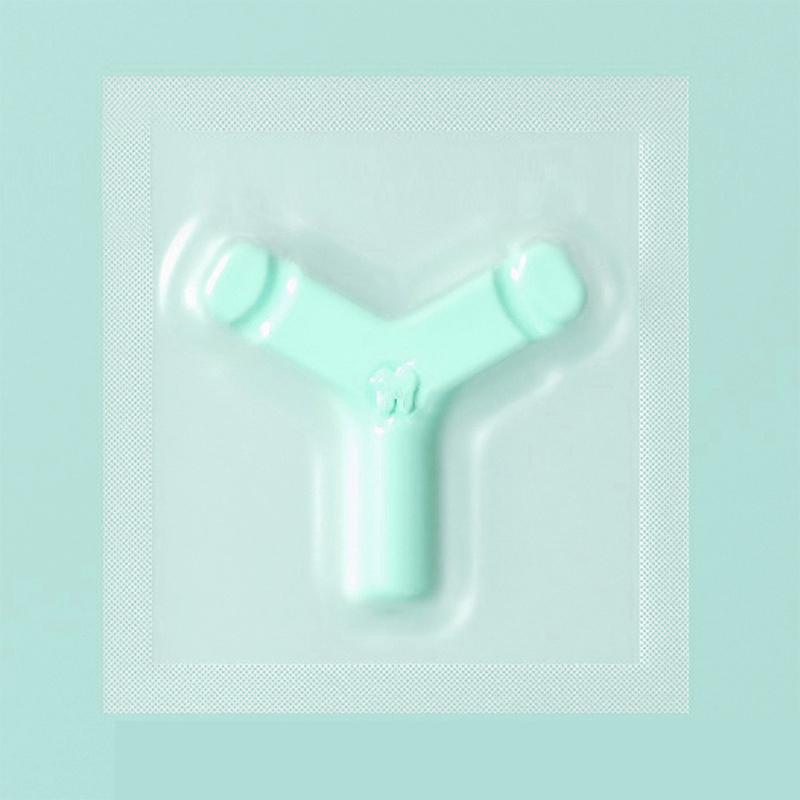 1/4 Stück Dental Aligner Chewies Silikon Zahnstifte Biss Kieferorthopädische Biss-Chewies Verhindern Gesichtsverzerrung Y-Form