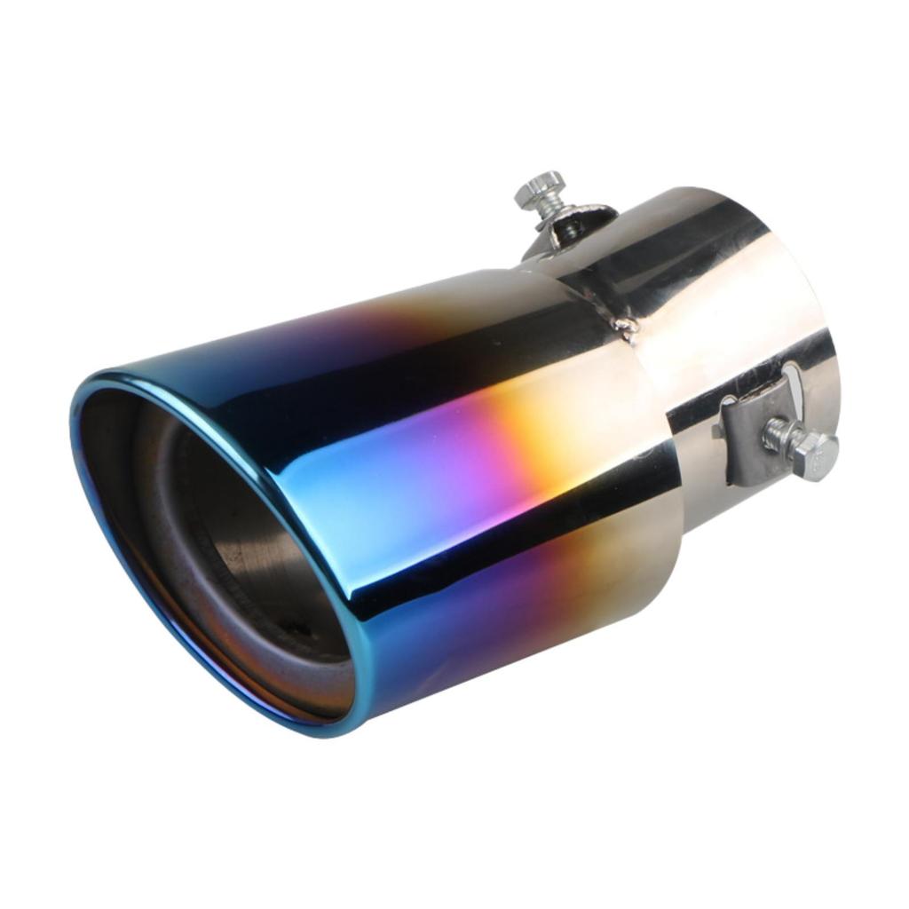 Tail Muffler Tip Accessories Universal Sturdy Muffler Tailpipe Exhaust Tailpipe Tip for Truck Sedan SUV Vehicles Cars