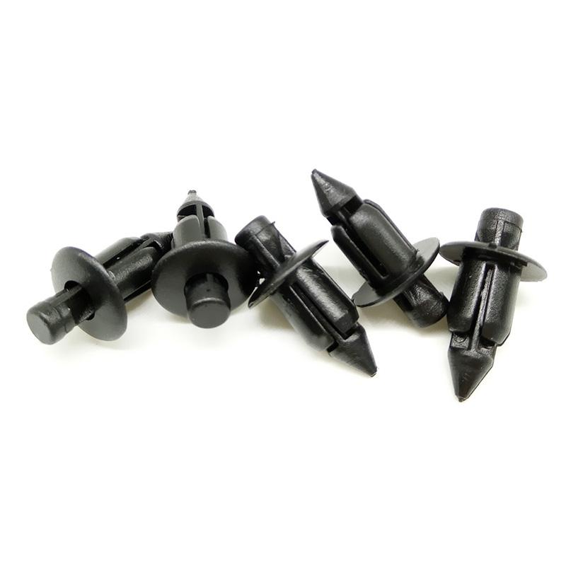 Black Fastener Clips Replacement Parts Plastic Motorcycle Fairing Accessories