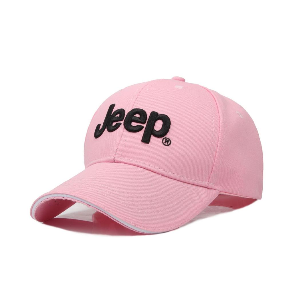 Jeep High-quality Pure Cotton Embroidered Baseball Cap for Men and Women, Adjustable, Breathable, Warm, Outdoor Travel Sun Hat