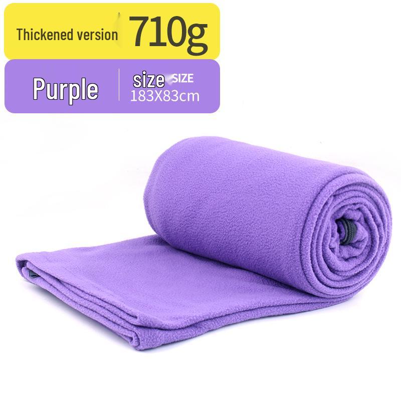 

Всесезонный уличный флисовый вкладыш для спального мешка и одеяло, теплый и защищающий от грязи 183cm x 83cm