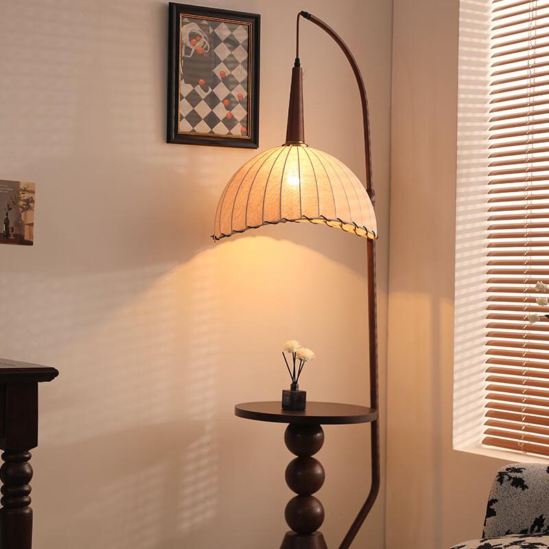 OEING Vintage Style Floor Lamp with Remote Control