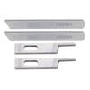 2 Peças Facas Superior e Inferior para Máquinas de Costura Siruba 737,747,757 para Pegasus 700-3,700-4 para Juki Série MO-6800 OVERLOCK DE COSTURA