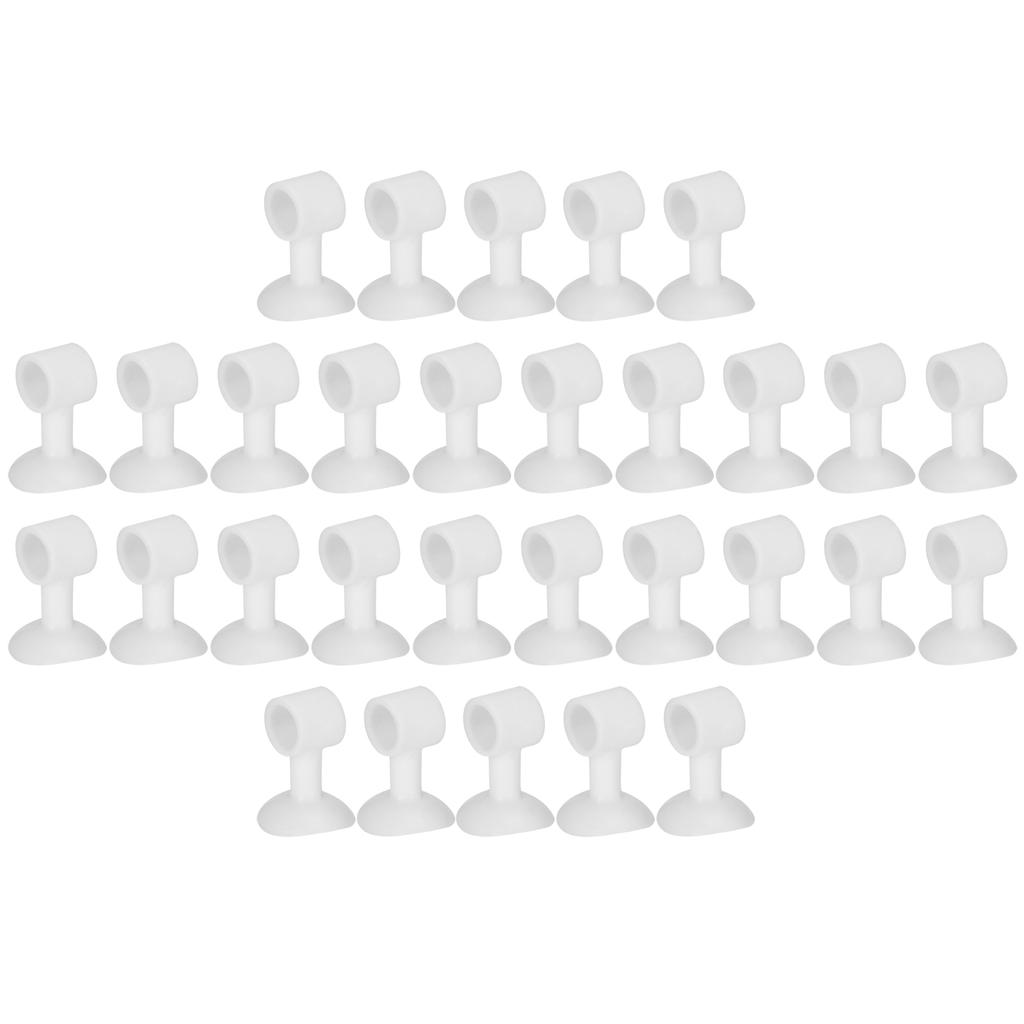 30 Stück Türstopper Silikon Antikollisions-Türgriffstopper Stumm Saugpuffer Crashpad