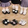 Perfect 1 Pair of OB11 Doll Uniform Cat Shoes OB11 Accessories 1/12 Bjd Doll Shoes Decoration Detachable Doll PVC Material Two Colors