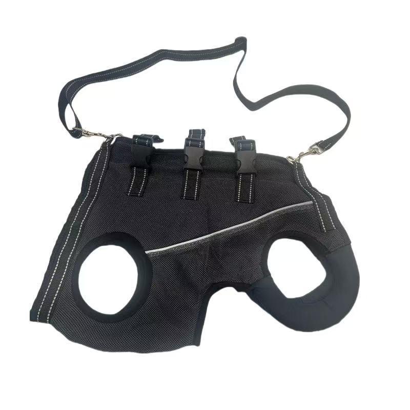 

Поддерживающая шлейка для собак с травмами или пожилых собак - Поддержка задних лап и снятие давления для путешествий XS - 6.5-10 lbs