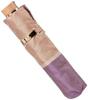Regenschirm LANVIN COLLECTION Twill Garn gefärbt Regenschirm Faltbarer Regenschirm Zweifarbig Schlicht Stilvoll Niedlich Geschenk Violett Rippe 55cm [Moonbat] Damen
