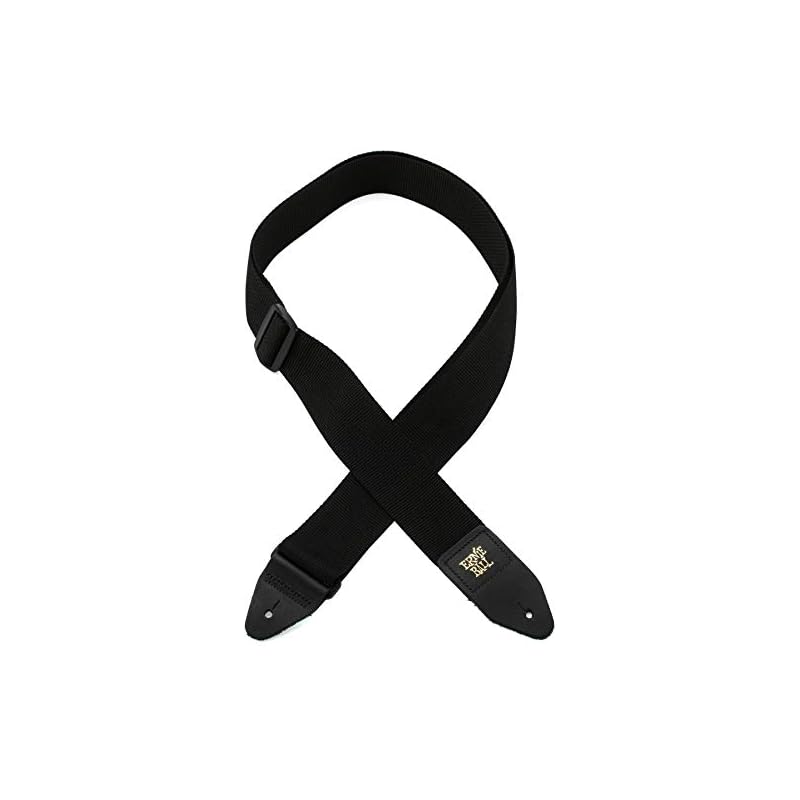 ERNIE BALL Polypro Strap 4037 (Black) - Guitar Strap