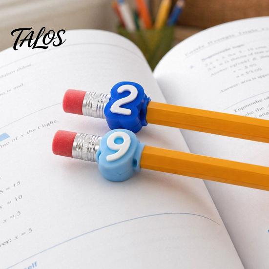 Pencil Identification System 1-20/1-30/1-50 Numbered Toppers, Reusable Classroom Labels Topper for Teachers, Tracking Markers School Organization