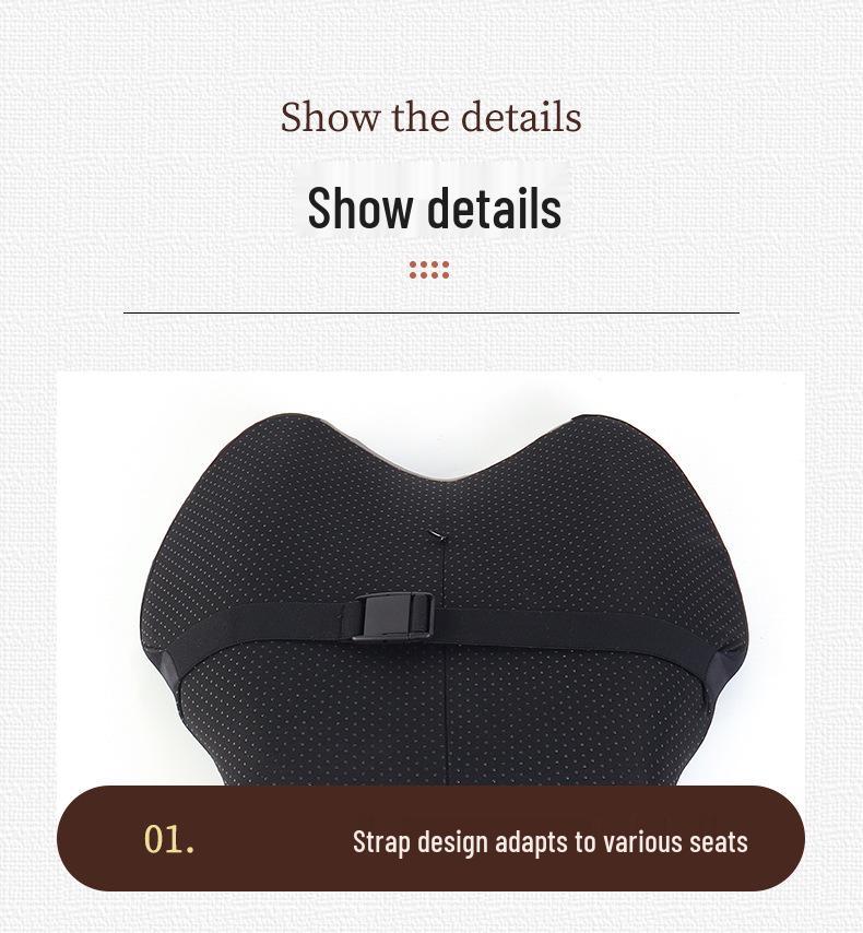 Heated Vibrating Massage Seat Cushion for Car and Home