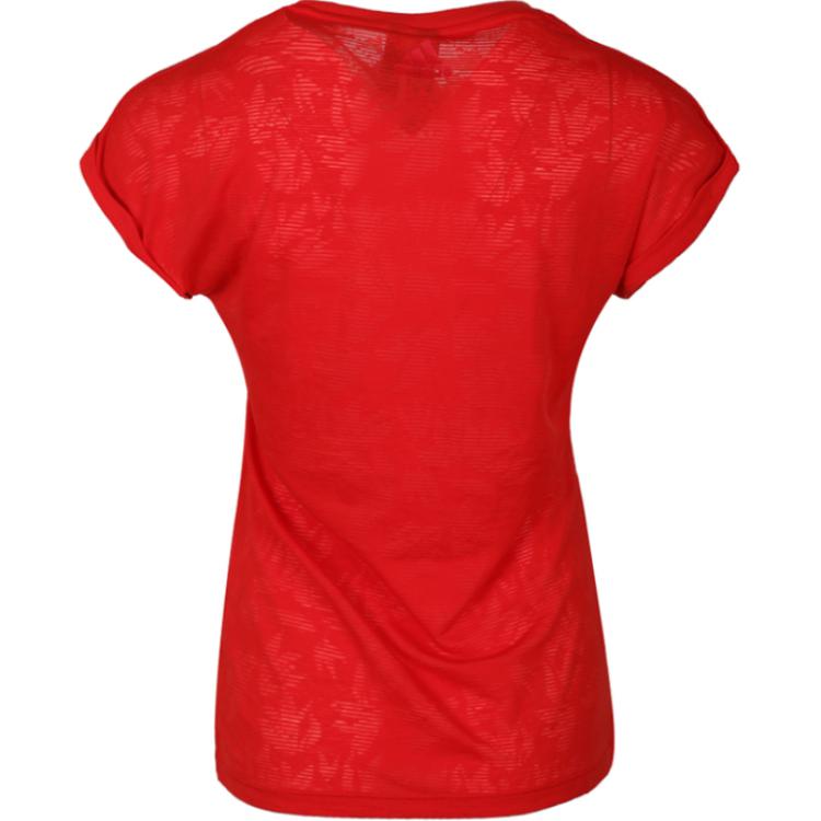 Adidas Ss Bo Comfortable Round Neck Pullover Short Sleeve T-Shirt Women Tops Red EK4714