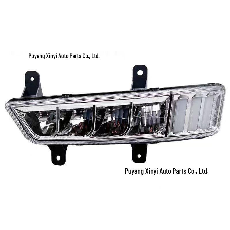 Front Fog Light Assembly for Jiefang J6P: Super Bright LED with Turn Signal, Suitable for 420/460/500/550 Models. Jiefang J6P Matrix Fog Light [Driver s Side Left]