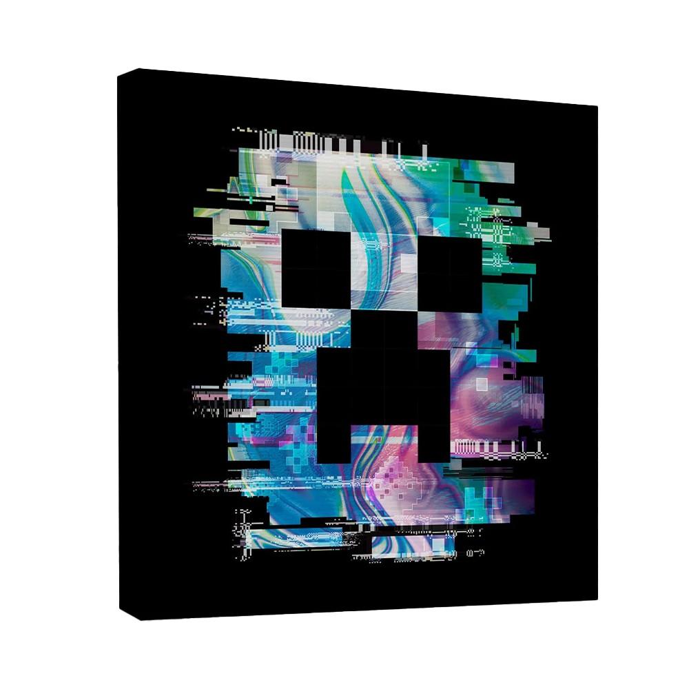 Minecraft Glitch Canvas Print