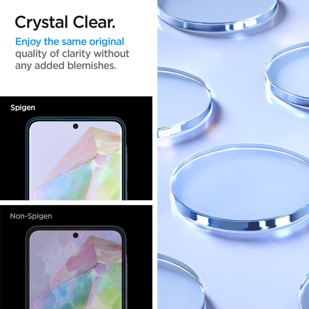 Spigen Alm Glas.tr Tempered Glass 2-Pack Galaxy A35 5G Clear