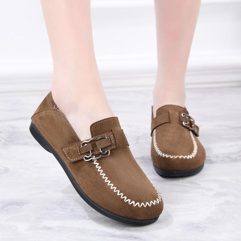 

Туфли женские весенне-осенние новая повседневная обувь женская обувь мягкая подошва не устают ноги одинарные туфли на одной педали 41