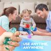 Crunchy Stress Ball Gem Squishy Toy Colorful Stress Relief Toy for Kids Adults Autism Hyperactivity Toys Birthday Gifts
