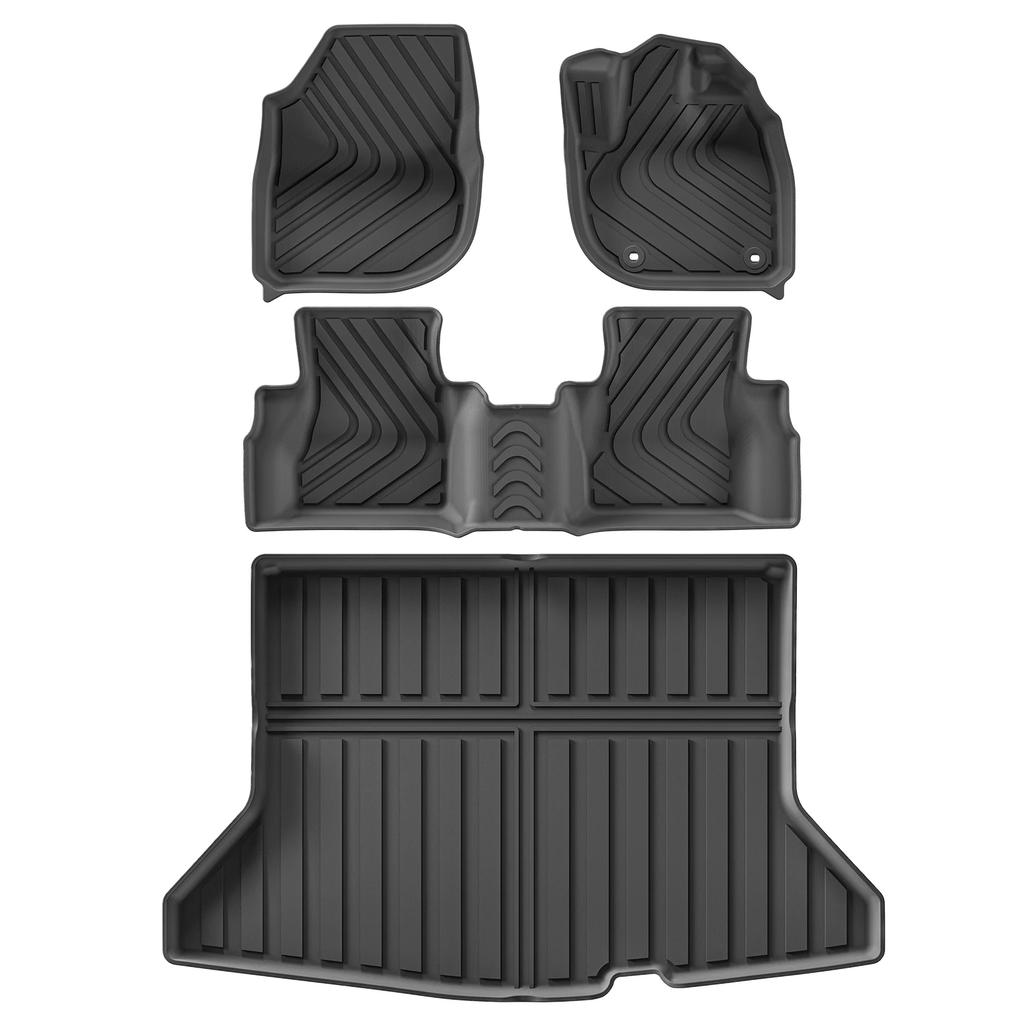 for Honda WR-V WRV 2025 Car Floor Mats Car Interior Accessories Cargo Liner Trunk Mat TPE Protection Pad Only Fit Right Rudder