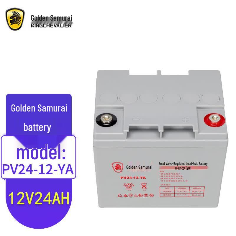 Kin Warrior PV24-12-YA Lead-Acid Maintenance-Free Battery 12V 24Ah